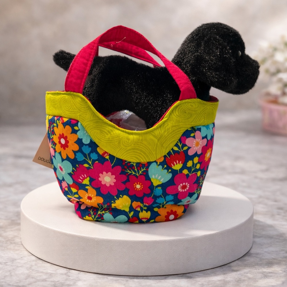 DOUGLAS Cuddle Toys Dog Freshly Picked Sassy Pet Sak NWT
